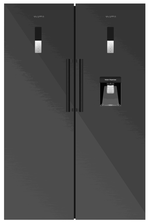NEVERA PUERTA UNICA 373L S/ESCARCHA 110V TWINS DOOR VIOTTO